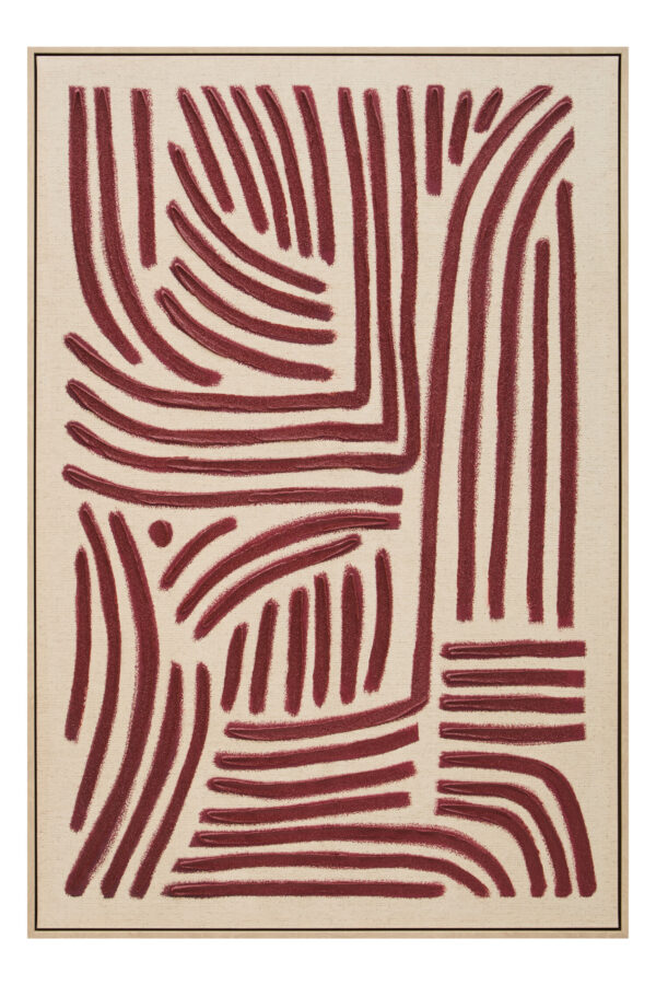 Astratto Textured Linear Abstract Wall Art