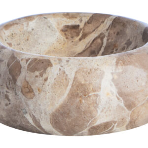 Santino Chocolate Marble Trinket Bowl