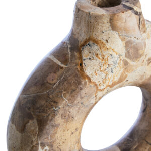 Santino Chocolate Marble Vase