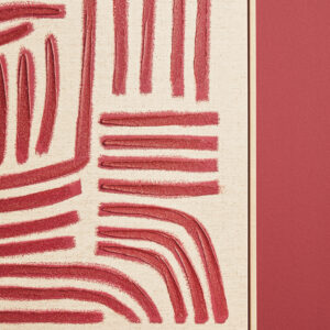 Astratto Textured Linear Abstract Wall Art