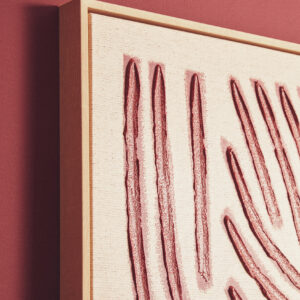Astratto Textured Linear Abstract Wall Art