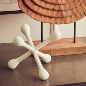 Prato Ivory Finish Jack Sculpture