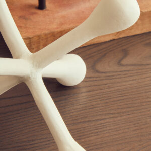 Prato Ivory Finish Jack Sculpture