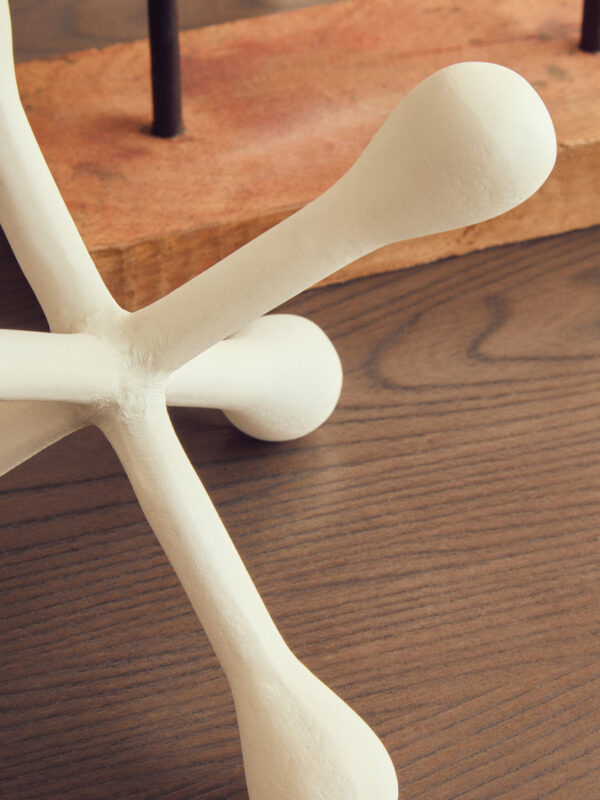 Prato Ivory Finish Jack Sculpture