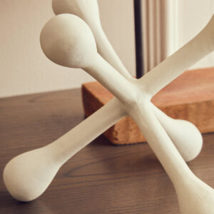 Prato Ivory Finish Jack Sculpture