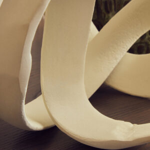 Prato Ivory Finish Knot Sculpture