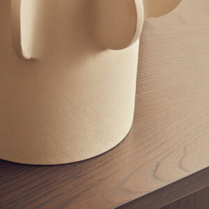 Prato Small Round Textured Cream Box