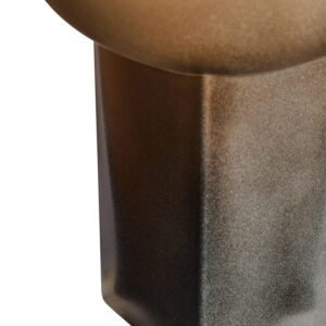 Gabi Large Opaque Brown Glass Vase