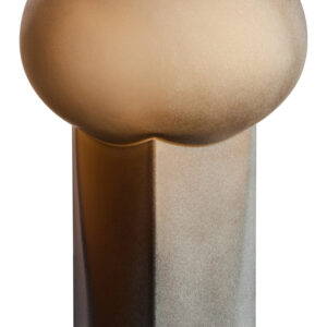 Gabi Large Opaque Brown Glass Vase