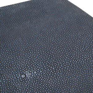 Cardona Blue Shagreen Effect Side Table