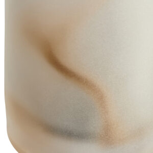 Galene Fluted Natural Glass Vase