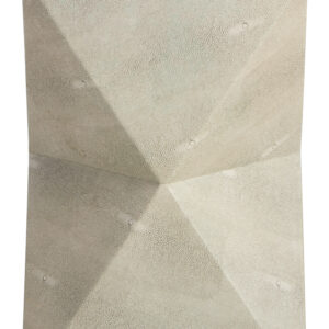 Cardona Grey Shagreen Effect Side Table