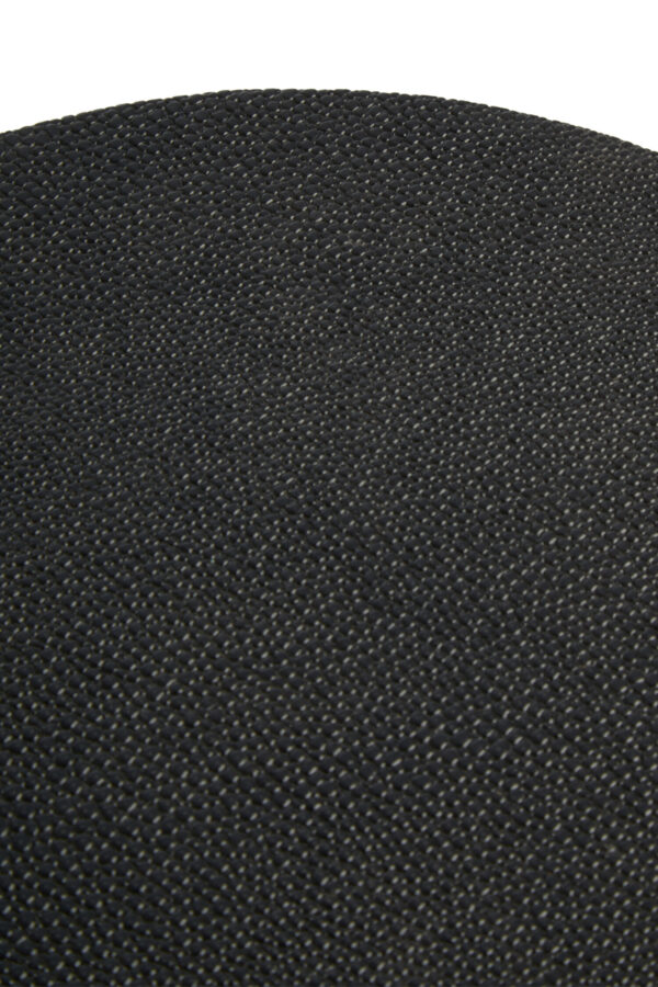 Cardona Black Shagreen Effect Side Table