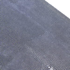 Cardona Nest of Three Hexagonal Blue Shagreen Effect Tables