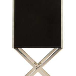 Cardona Two Door Grey Shagreen Effect Cabinet