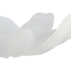Galene Fluted White Glass Pedestal Bowl