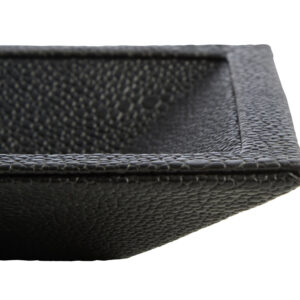 Cardona Black Shagreen Effect Trinket Dish