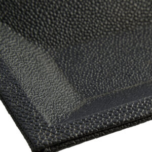 Cardona Black Shagreen Effect Trinket Dish