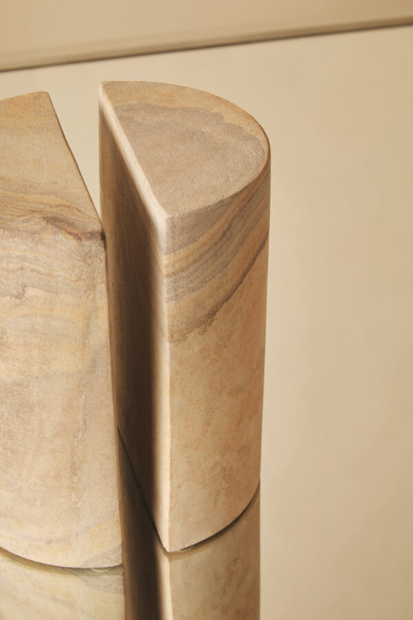 Pietra Set of Two Rainbow Sandstone Bookends