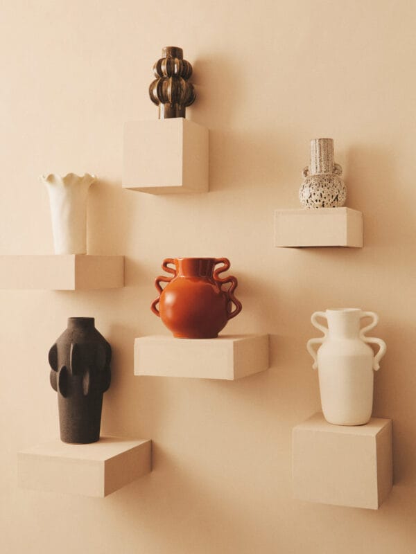 Calcita Small Speckled Brown Vase