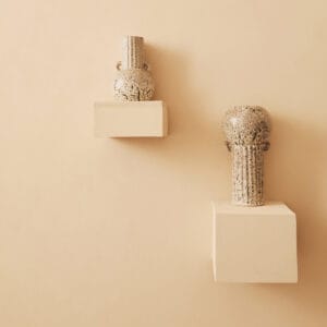 Calcita Small Speckled Brown Vase