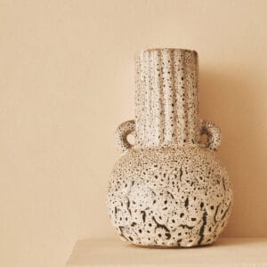 Calcita Small Speckled Brown Vase