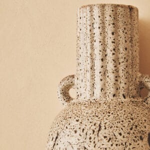 Calcita Small Speckled Brown Vase