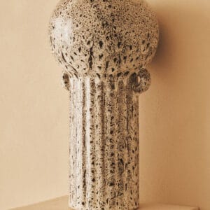Calcita Large Speckled Brown Vase
