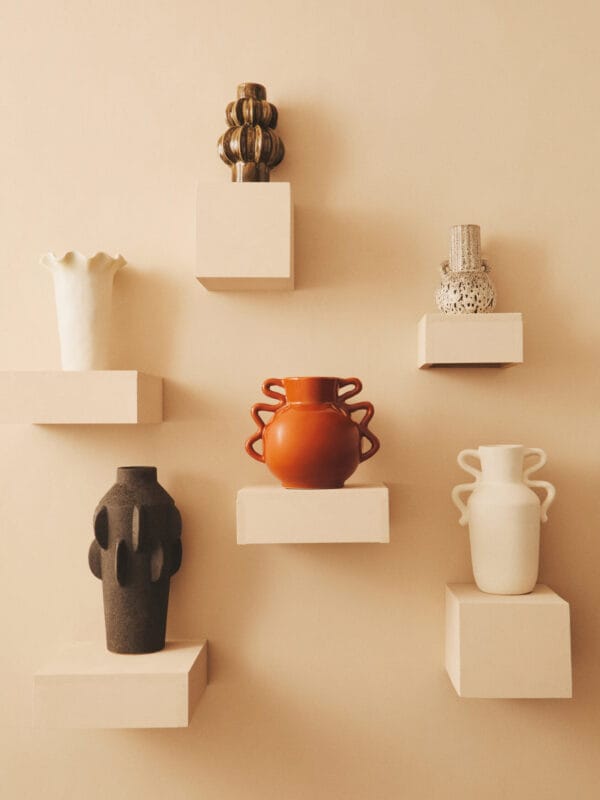 Kondo Brown Bubble Vase