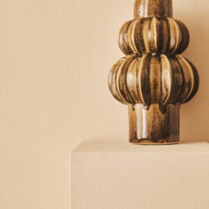Kondo Brown Bubble Vase