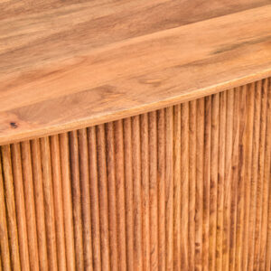 Torello Mango Wood Oval Dining Table