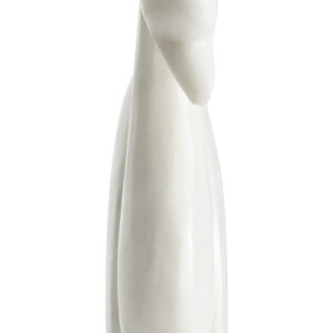 Zoro White Marble Decorative Swan