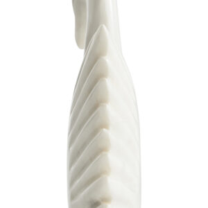 Zoro White Marble Decorative Swan