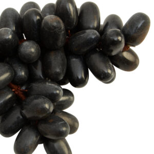 Zoro Small Black Marble Decorative 50 Grapes