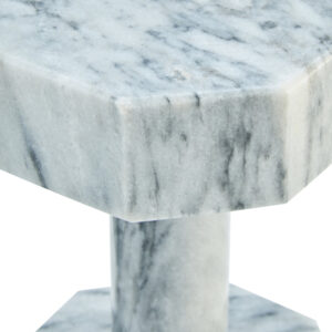 Zoro Set of Two Decorative Grey Marble Dumbbells