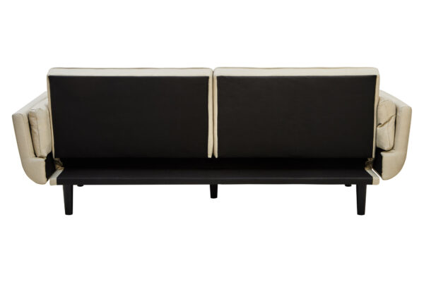Valerie 3 Seat Beige Sofa Bed