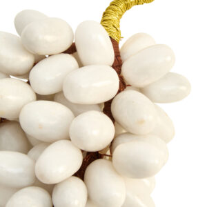 Zoro Small White Marble Decorative 50 Grapes