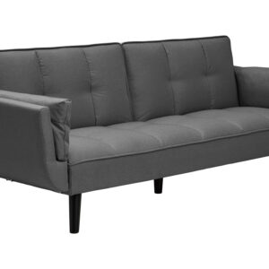 Valerie 3 Seat Dark Grey Sofa Bed
