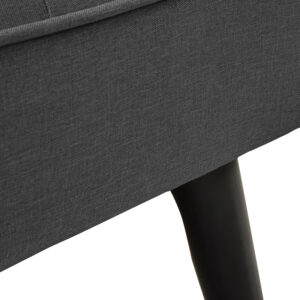 Valerie 3 Seat Dark Grey Sofa Bed