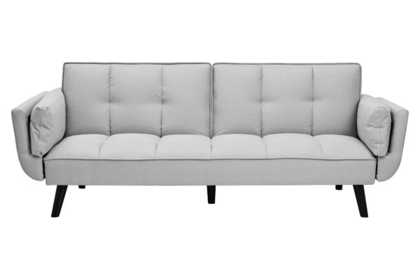 Valerie 3 Seat Light Grey Sofa Bed