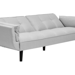 Valerie 3 Seat Light Grey Sofa Bed