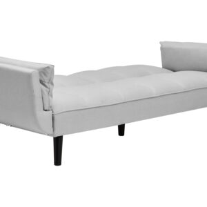 Valerie 3 Seat Light Grey Sofa Bed