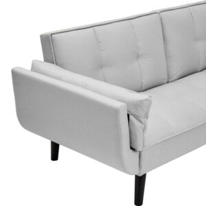 Valerie 3 Seat Light Grey Sofa Bed