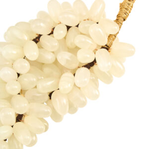 Oleena Large White Onyx Decorative 100 Grapes