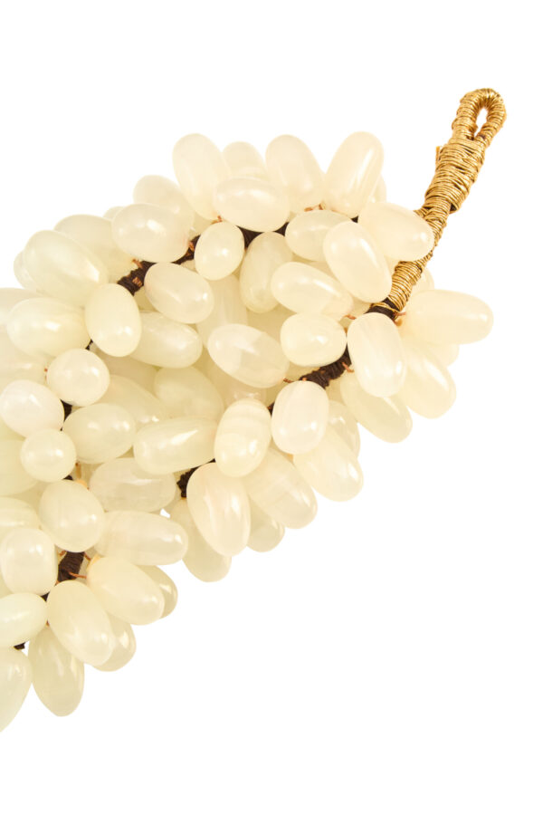 Oleena Large White Onyx Decorative 100 Grapes