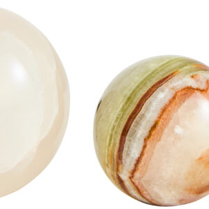 Oleena Onyx Set of 4 Deco Balls