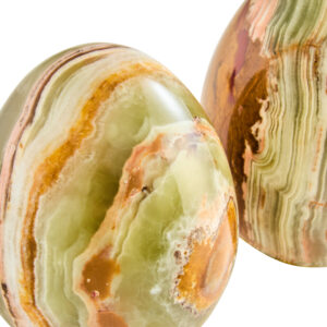 Oleena Onyx Set of 2 Decorative Eggs