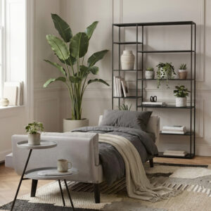 Valerie 3 Seat Light Grey Sofa Bed