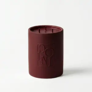 Dolni Large Ceramic 600g Dark Cherry Candle