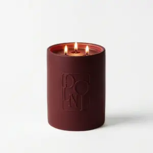 Dolni Large Ceramic 600g Dark Cherry Candle